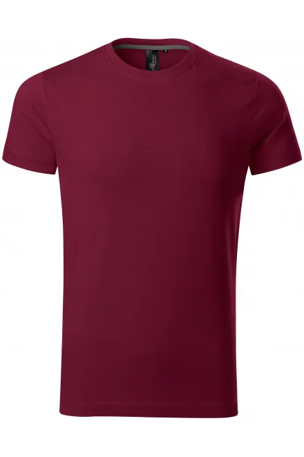 Herren T-Shirt verziert - garnet, M