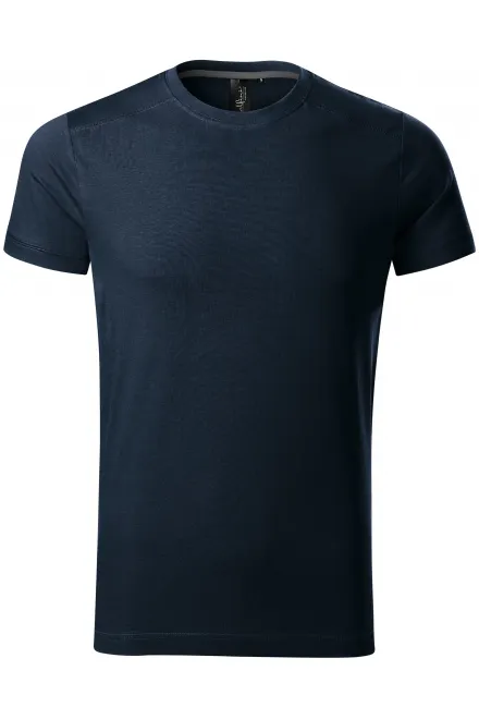 Herren T-Shirt verziert - ombre blau, M