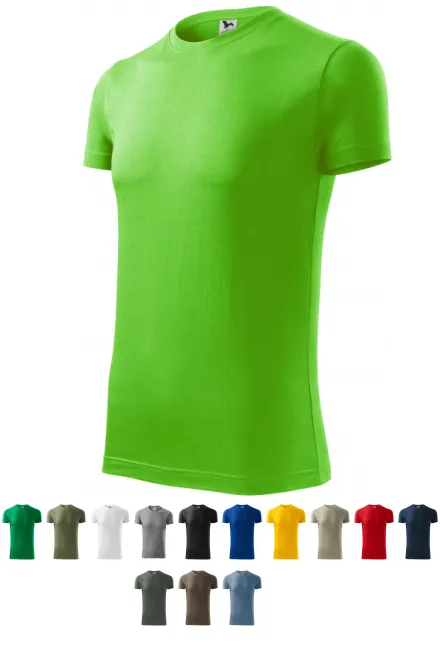 Modisches T-Shirt für Männer, Apfelgrün