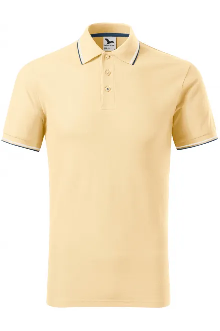 Klassisches Herren-Poloshirt - vanille, S