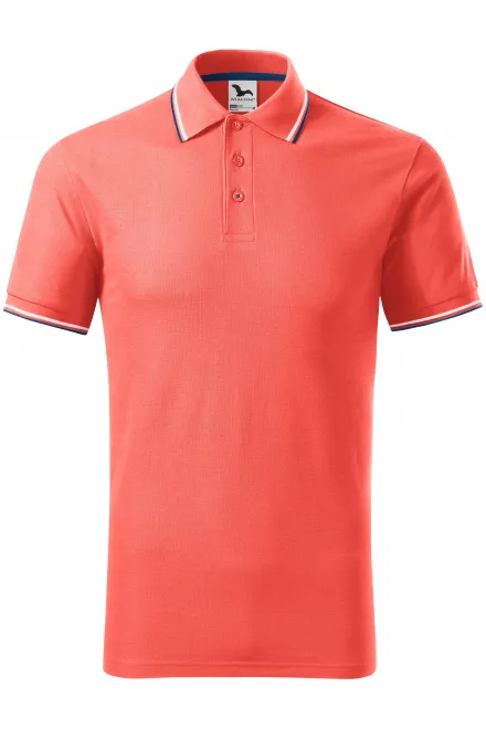 Klassisches Herren-Poloshirt - koralle, S