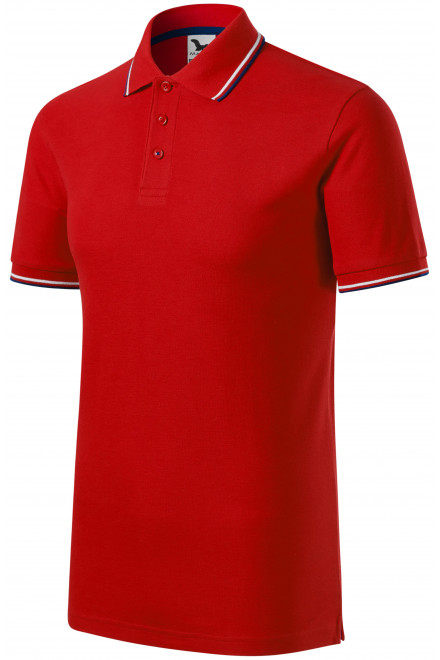 Klassisches Herren-Poloshirt, rot, Poloshirts