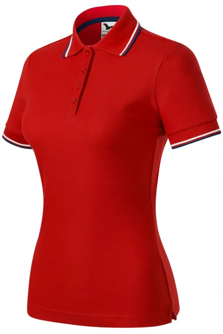 Klassisches Poloshirt für Damen, rot
