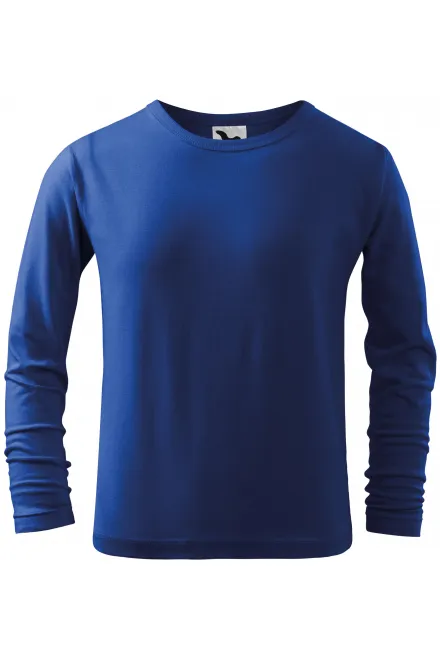 LangarmShirt für Kinder - königsblau, 158 cm / 12 Jahre