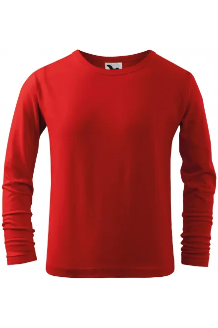 LangarmShirt für Kinder - rot, 158 cm / 12 Jahre