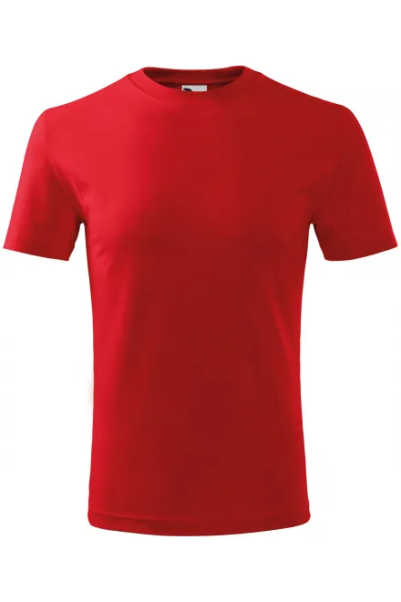 Leichtes Kinder T-Shirt - rot, 110 cm / 4 Jahre