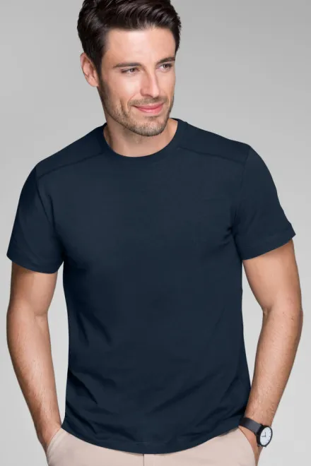 Herren T-Shirt verziert, ombre blau Herren T-Shirt verziert, ombre blau