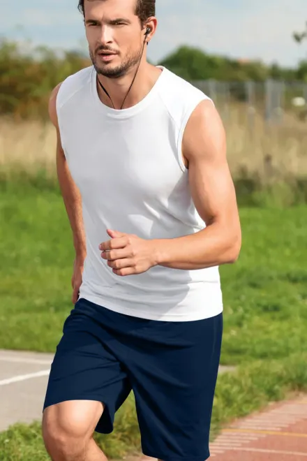 Herrenshorts, dunkelblau