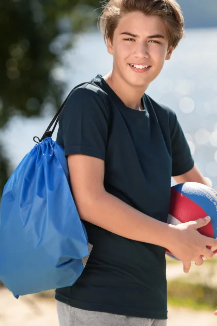Sport-T-Shirt für Kinder, dunkelblau