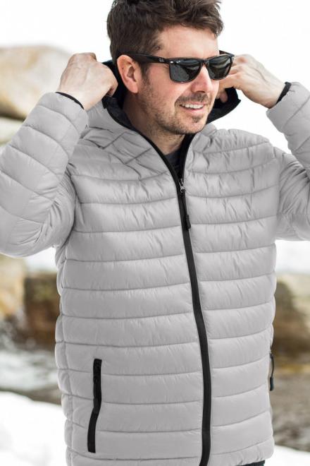 Steppjacke für Herren, Silber grau, L