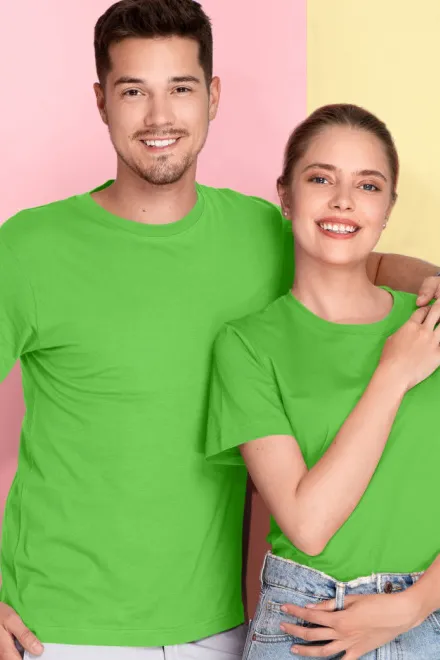 T-Shirt mit kurzen Ärmeln, Apfelgrün