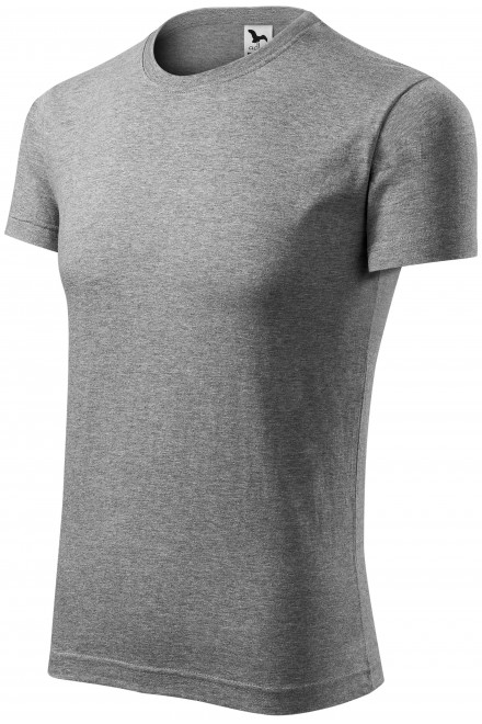 Modisches T-Shirt für Männer, dunkelgrauer Marmor, T-Shirts