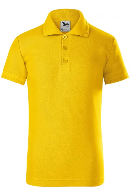 Polo-Shirt für Kinder - gelb, 158 cm / 12 Jahre