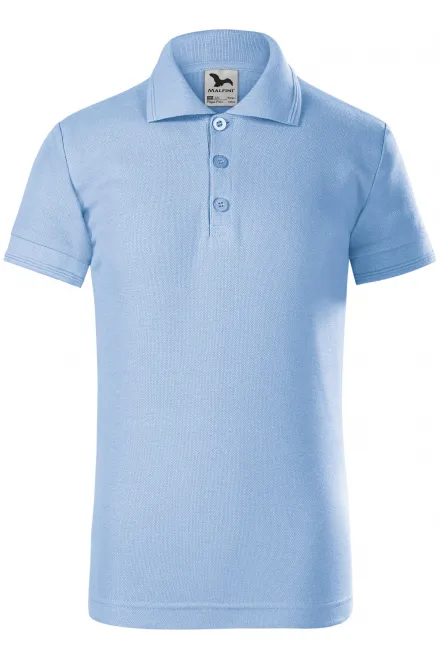 Polo-Shirt für Kinder - Himmelblau, 158 cm / 12 Jahre
