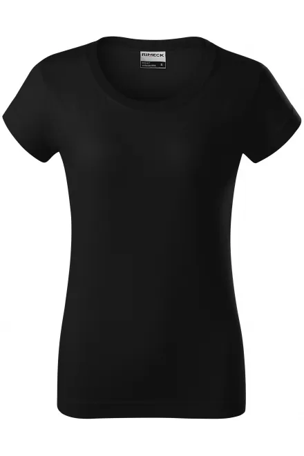 Robustes Damen T-Shirt dicker - schwarz, M