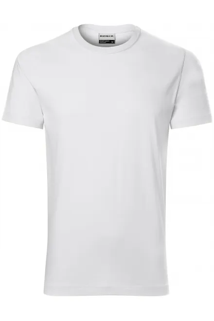 Robustes Herren T-Shirt schwerer - weiß, S