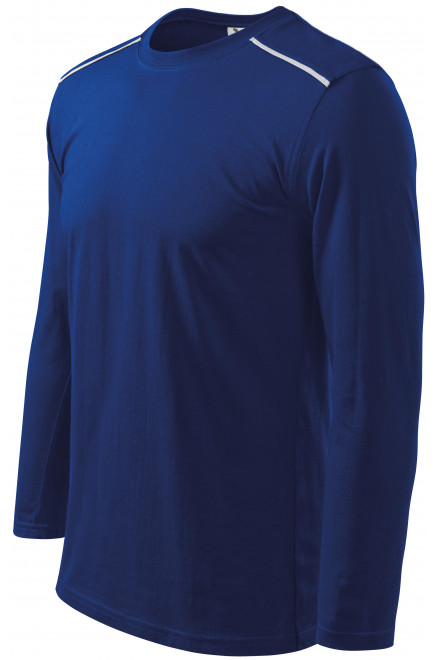 Shirt mit langen Ärmeln, königsblau, T-Shirts mit langen Ärmeln
