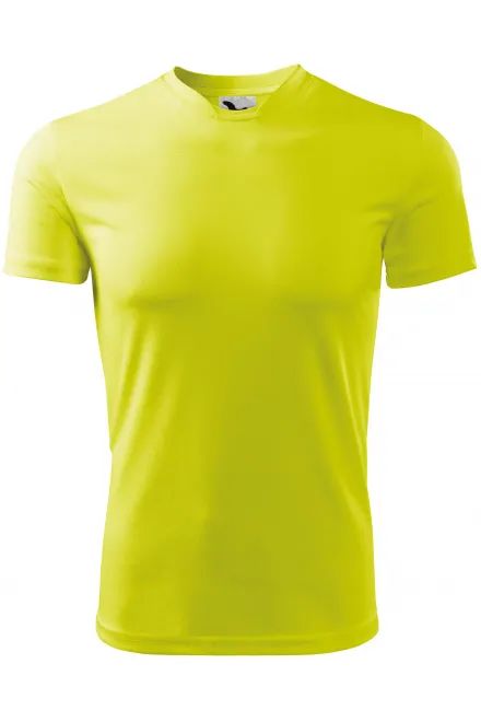 Sport-T-Shirt für Kinder - Neon Gelb, 158 cm / 12 Jahre