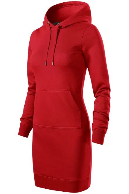 Sweatshirt-Kleid für Damen, rot
