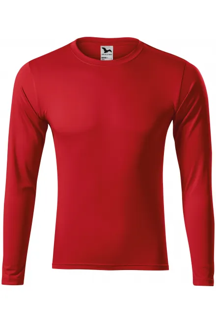 T-Shirt für den Sport mit langen Ärmeln - rot, XS