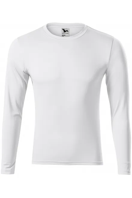 T-Shirt für den Sport mit langen Ärmeln - weiß, XS