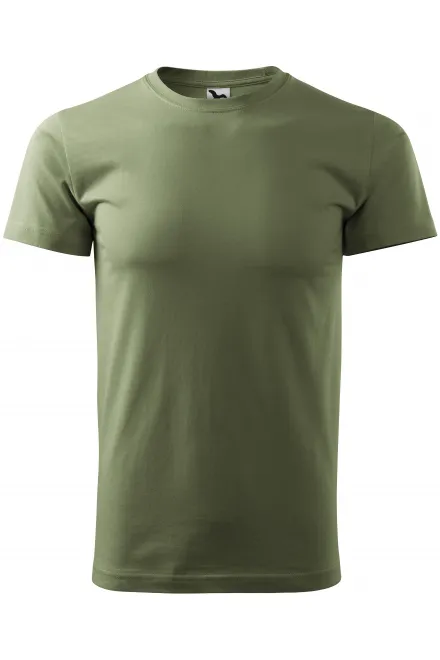 T-Shirt mit höherem Gewicht Unisex - khaki, XS