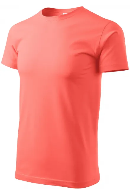 T-Shirt mit höherem Gewicht Unisex, koralle