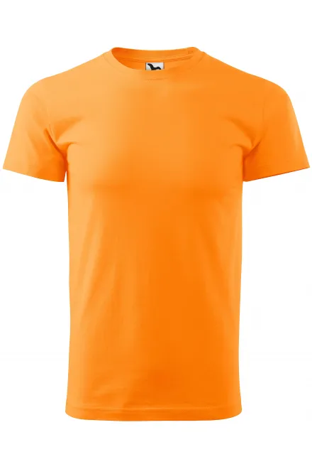 T-Shirt mit höherem Gewicht Unisex - Mandarine, XS