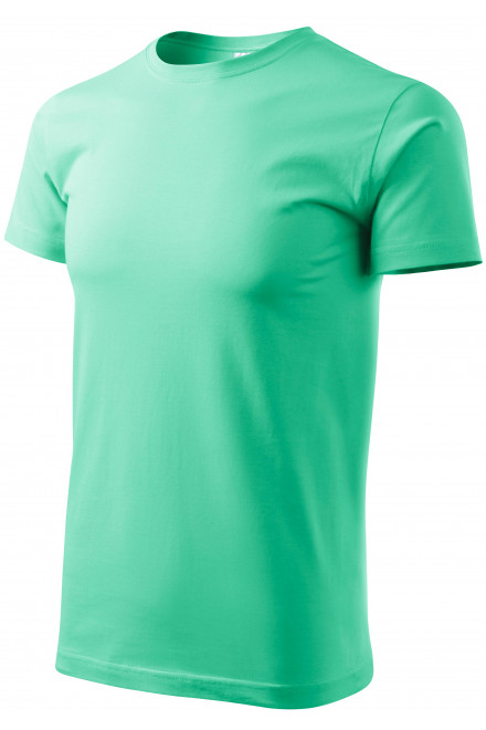 T-Shirt mit höherem Gewicht Unisex, Minze, Baumwoll-T-Shirts