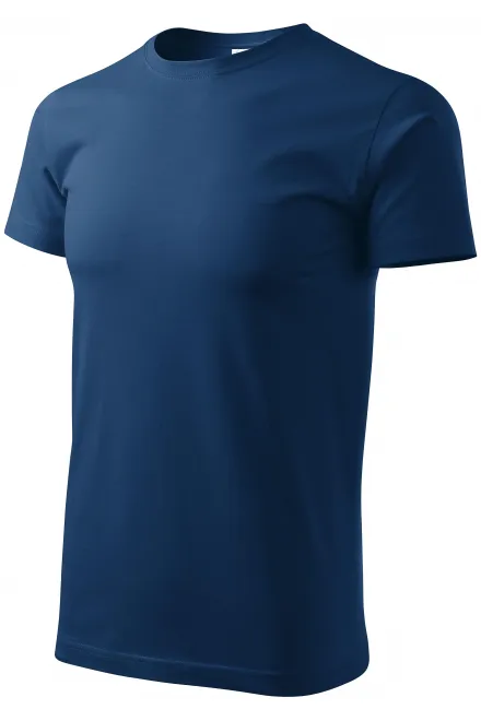 T-Shirt mit höherem Gewicht Unisex, Mitternachtsblau