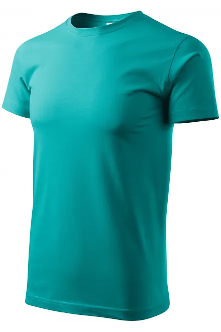 T-Shirt mit höherem Gewicht Unisex, smaragdgrün