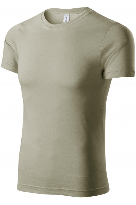 T-Shirt mit kurzen Ärmeln, helles Khaki
