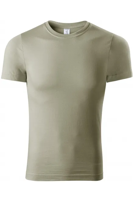 T-Shirt mit kurzen Ärmeln - helles Khaki, XS