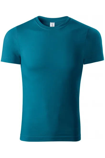 T-Shirt mit kurzen Ärmeln - petrol blue, XS