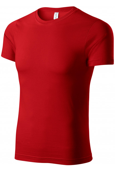 T-Shirt mit kurzen Ärmeln, rot, Baumwoll-T-Shirts