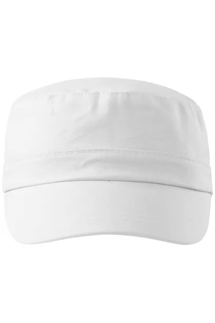 Trendige Mütze - weiß, einstellbar