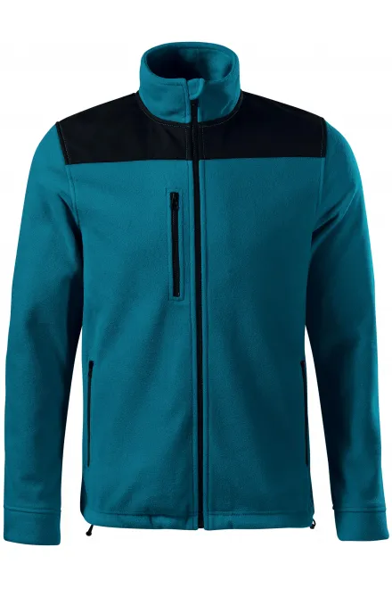 Wärme Unisex-Fleecejacke - petrol blue, M